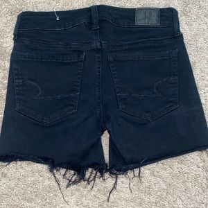 Black American eagle shorts